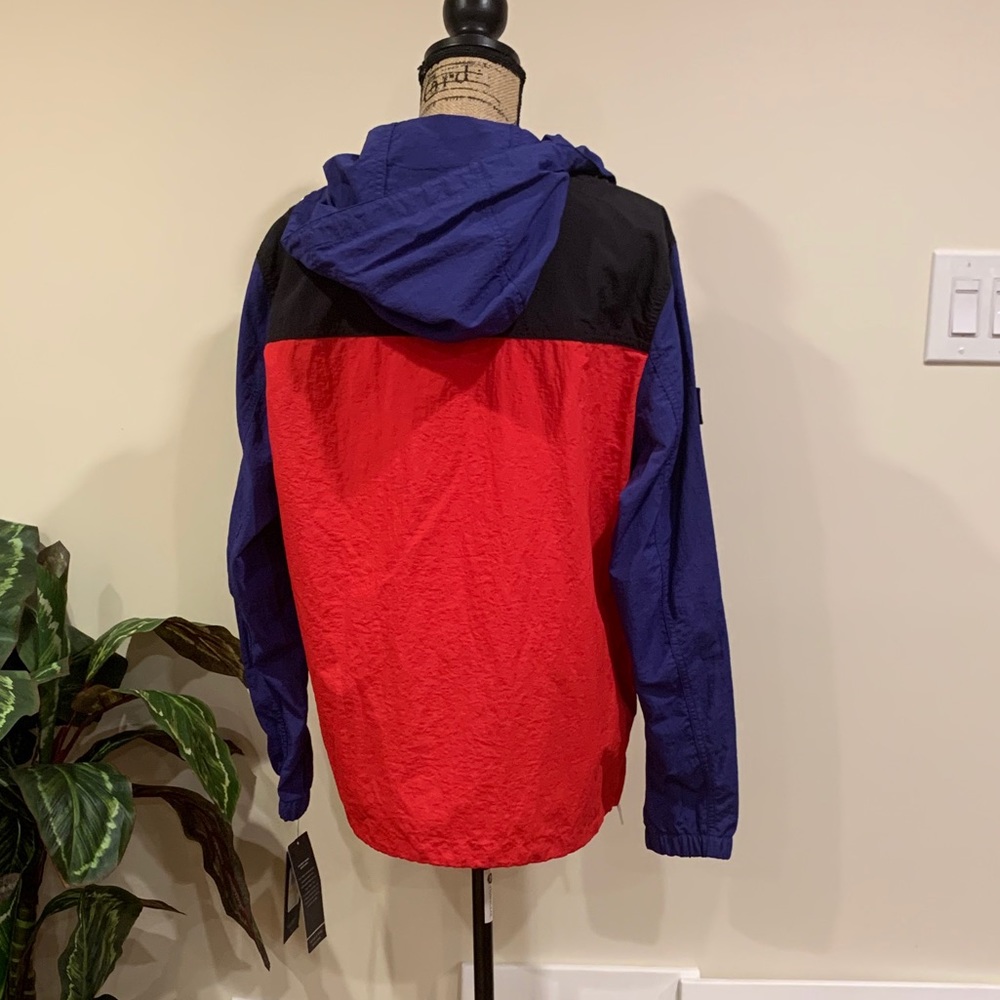 Tommy Hilfiger 1/4 Zip Windbreaker Hoodie - Picture 4 of 9
